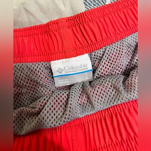 Columbia Orange/Magenta Swim Trunks - Picture 5 of 7